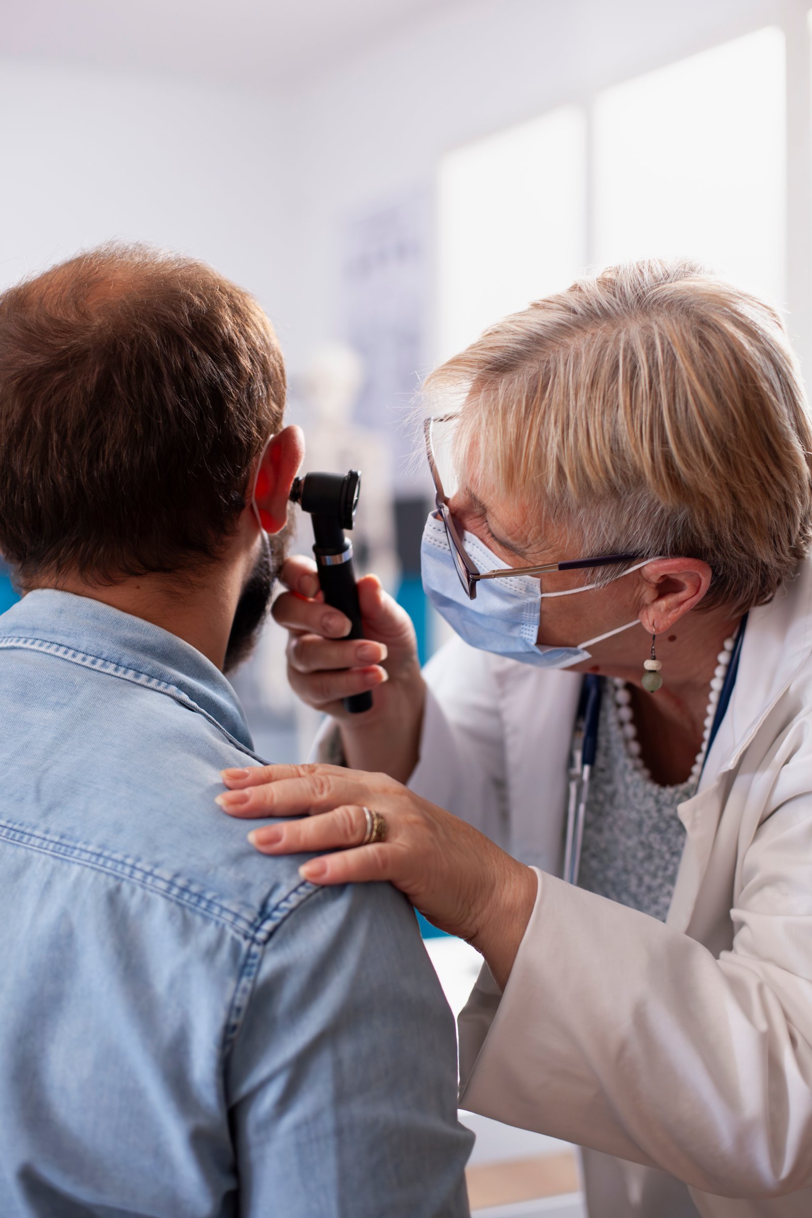 ENT diagnostic procedures and examination